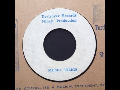Niney & The Destroyers / ナイニー＆デストロイヤーズ / Music Police / Dr Cocaine -7 (DBNI001)