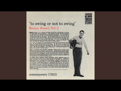 Barney Kessel / バーニー・ケッセル / To Swing Or Not To Swing (OJC 317)