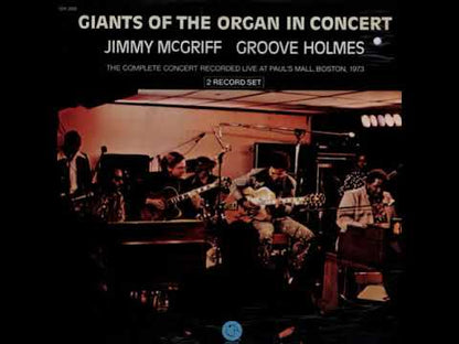 Jimmy McGriff / Groove Holmes / ジミー・マグリフ　グルーヴ・ホルムズ / Giants Of The Organ In Concert (GM 3300)