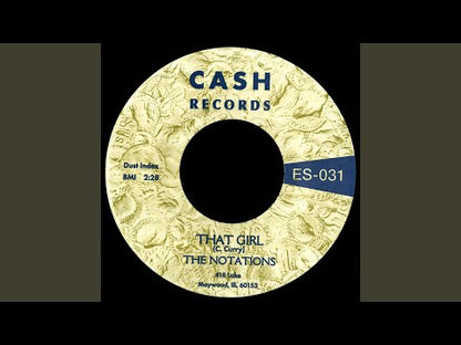 The Notations / ノテイションズ / This Time I'm For Real / That Girl -7 (ES031)
