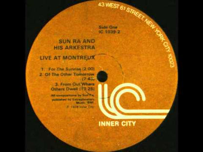 Sun Ra / サン・ラ / Live At Montreux -2LP (1039)