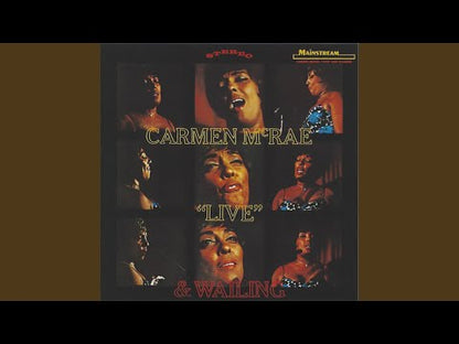 Carmen McRae / カーメン・マクレー / "Live" & Wailing (ECPL-116-MS)