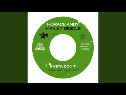 Horace Andy / ホレス・アンディ / Rasta Don’t -7” (STRUT041S)