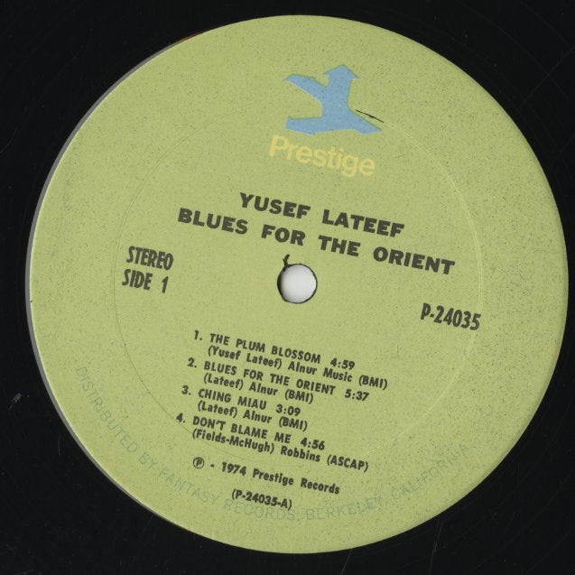 Yusef Lateef / ユセフ・ラティーフ / Blues For The Orient (P-24035)