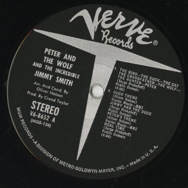 Jimmy Smith / ジミー・スミス / Peter & The Wolf ( V6-8652