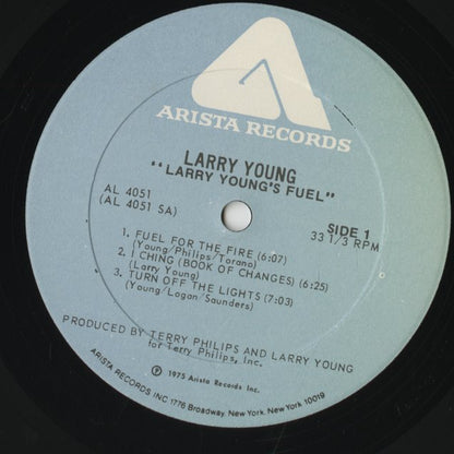 Larry Young / ラリー・ヤング / Larry Young's Fuel (AL 4051)