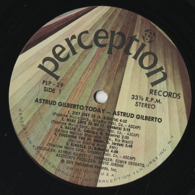 Astrud Gilberto / アストラッド・ジルベルト / Now (PLP29)