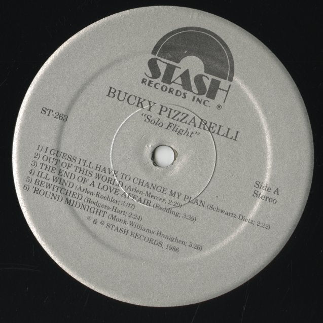 Bucky Pizzarelli / バッキー・ピザレリ / Solo Flight (ST 263)