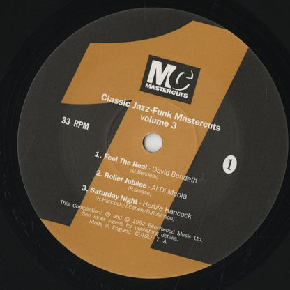 V.A./ Classic Jazz Funk / Difinitive Jazz Funk Mastercuts Volume 4 (CUTSLP16)