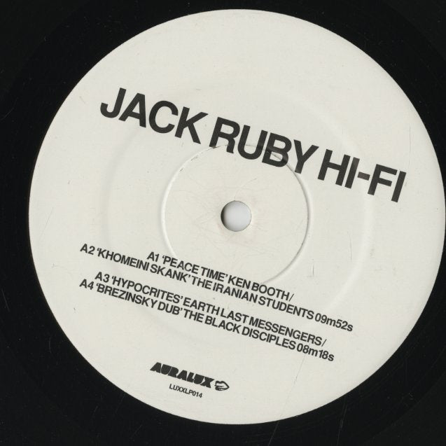 Jack Ruby / ジャック・ルビー / Jack Ruby In Hi Fi (LUXXLP 014)