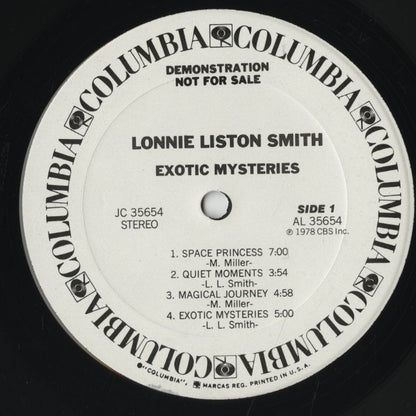 Lonnie Liston Smith / ロニー・リストン・スミス / Exotic Mysteries (JC35654)