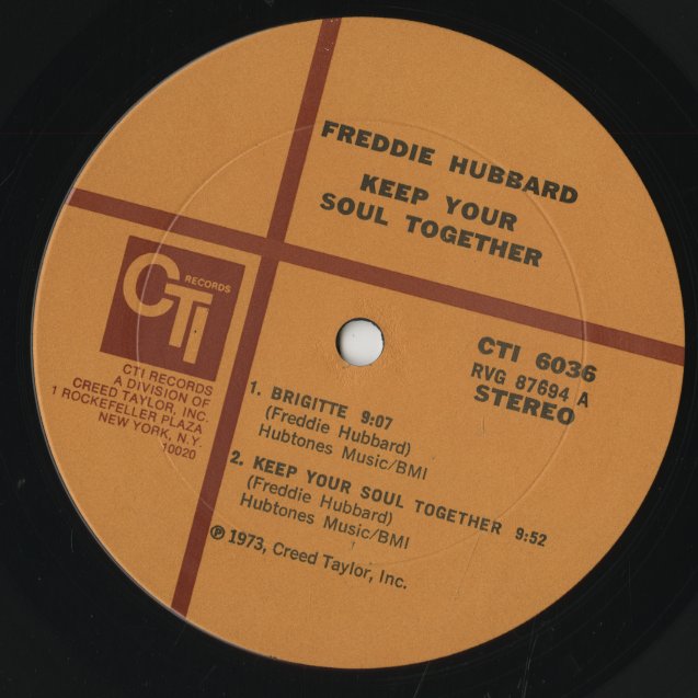 Freddie Hubbard / フレディ・ハバード / Keep Your Soul Together (CTI6036)