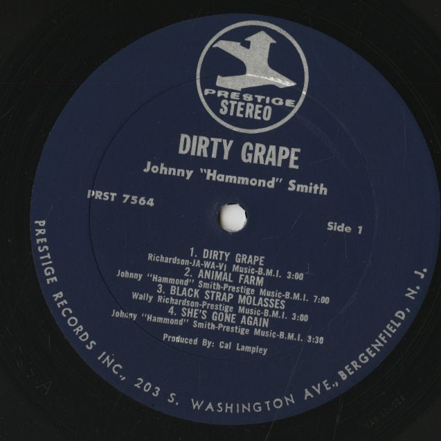 Johnny Hammond Smith / ジョニー・ハモンド・スミス / Dirty Grape (PRST 7564)