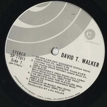 David T. Walker / デヴィッド・Ｔ・ウォーカー / David T. Walker (SP77011)