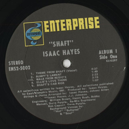 Isaac Hayes / アイザック・ヘイズ / Shaft -OST  (ENS-2 5002)