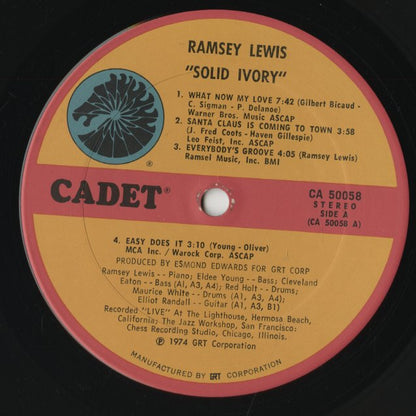 Ramsey Lewis / ラムゼイ・ルイス / Solid Ivory (CA 50058)