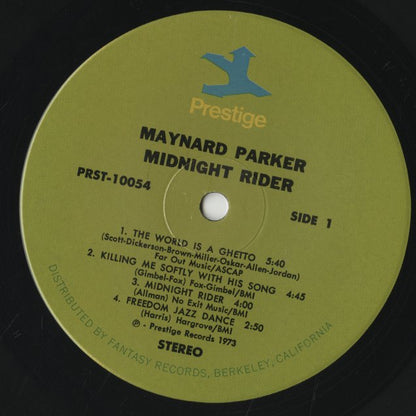 Maynard Parker / メイナード・パーカー / Midnight Rider (PRST10054)