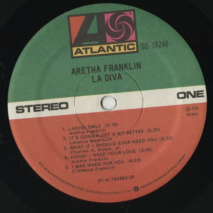 Aretha Franklin / アレサ・フランクリン / La Diva (SD 19248)