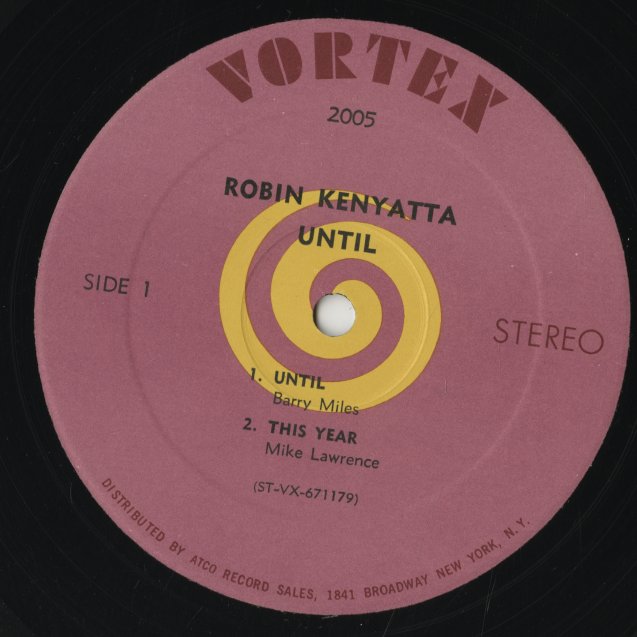 Robin Kenyatta / ロビン・ケンヤッタ / Until (2005)