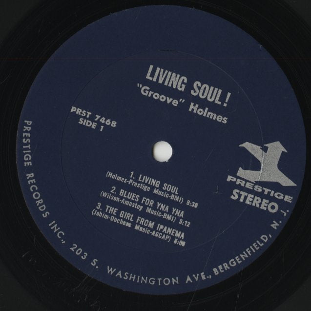 Richard Groove Holmes / リチャード・グルーヴ・ホルムズ / Living Soul (PRST7468)