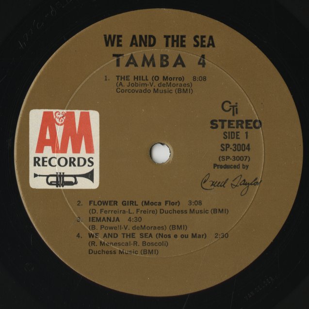 Tamba 4 / タンバ4 / We And The Sea (SP 3004)