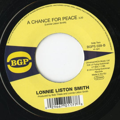 Lonnie Liston Smith / ロニー・リストン・スミス / Expansions (Single Edit) / A Chance For Peace -7 (BGPS039)