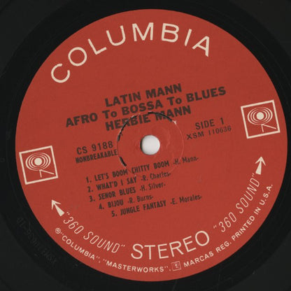 Herbie Mann / ハービー・マン / Latin Mann (CS 9188)