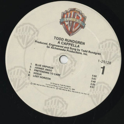Todd Rundgren / トッド・ラングレン / a cappella (9 25128-1)