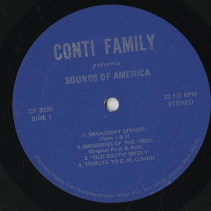 The Fabulous Conti Family / コンチ・ファミリー / Sounds Of America (CF 3220)