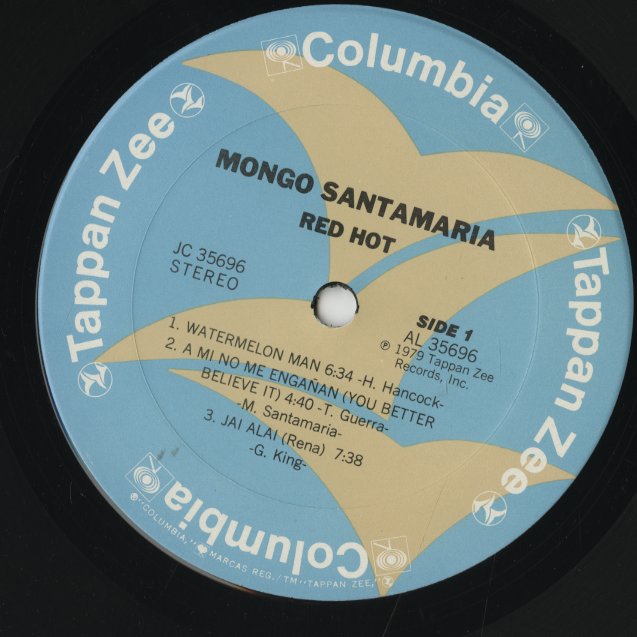 サンタマリア様 Mongo Santamaria / モンゴ・サンタマリア / Red Hot (JC 35696