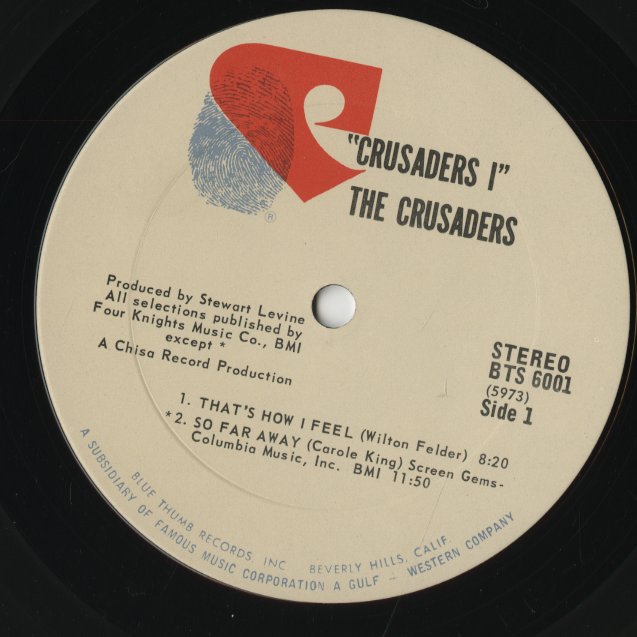 The Crusaders / クルセイダーズ / Crusaders 1 (BTS 6001) – VOXMUSIC