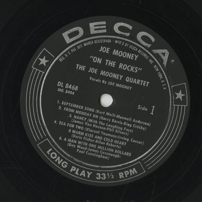 Joe Mooney / ジョー・ムーニー / On The Rocks (DL 8468)