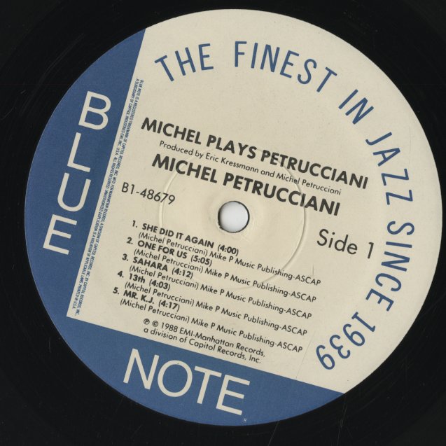 Michel Petrucciani / ミシェル・ペトルチアーニ / Michel Plays Petrucciani (B1 48679)