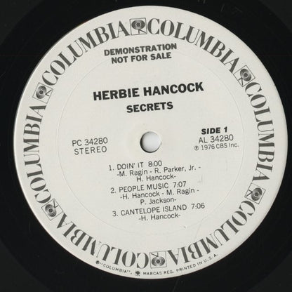 Herbie Hancock / ハービー・ハンコック / Secrets (PC 34280)