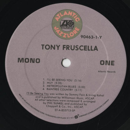 Tony Fruscella / トニー・フラッセラ / Tony Fruscella (1956) (90463-1-Y)
