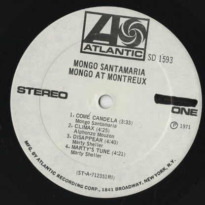Mongo Santamaria / モンゴ・サンタマリア / Mongo At Montreux (SD1593)