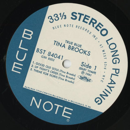 Tina Brooks / ティナ・ブルックス / True Blue  ( GXK8202 )