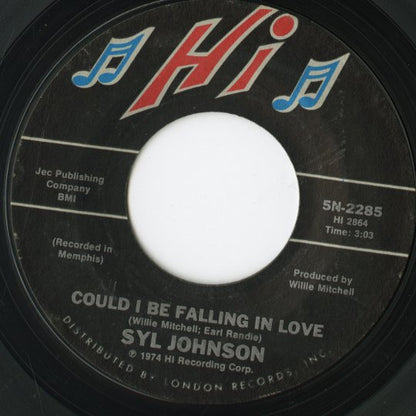 Syl Johnson / シル・ジョンソン / Could I Be Falling In Love / Take Me To The River -7 (5N-2285)