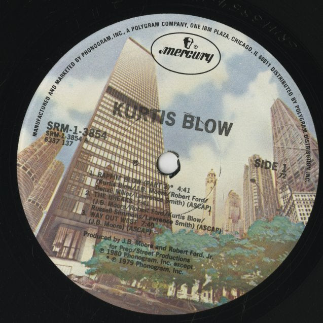 Kurtis Blow / カーティス・ブロウ / Kurtis Blow (SRM 1-3854)