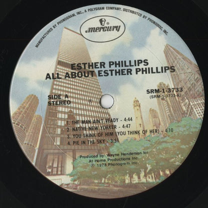 Esther Phillips / エスター・フィリップス / All About (SRM-1-3733)