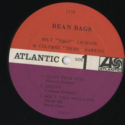 Milt Jackson / Coleman Hawkins / ミルト・ジャクソン　コールマン・ホーキンス / Bean Bags (1316)