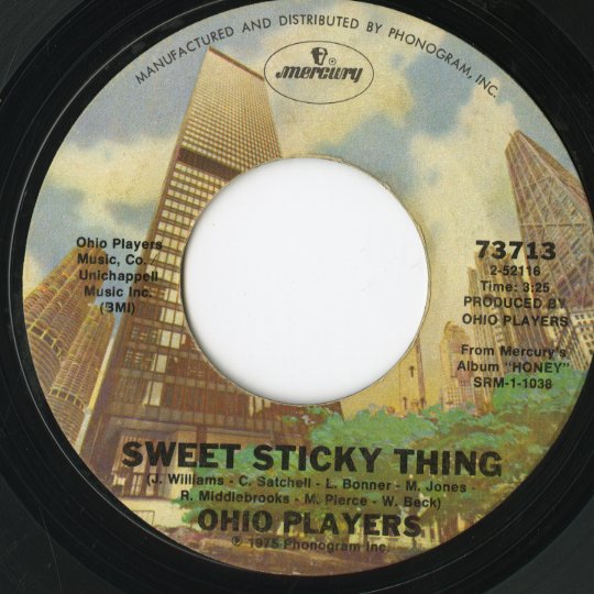 Ohio Players / オハイオ・プレイヤーズ / Sweet Sticky Thing / Alone -7 (73713)
