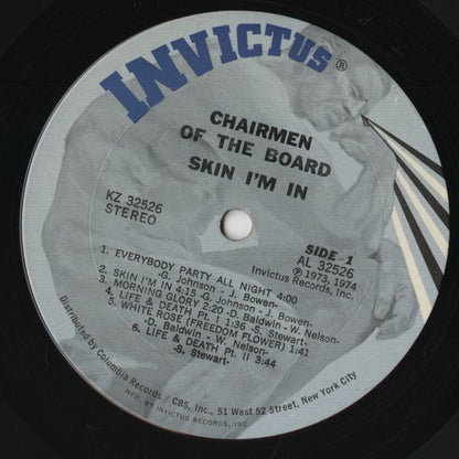 The Chairmen Of The Board / チェアメン・オブ・ザ・ボード / Skin I'm In (KZ 32526)