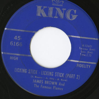 James Brown / ジェイムズ・ブラウン / Licking Stick Licking Stick (part1&2) -7 (45-6166)