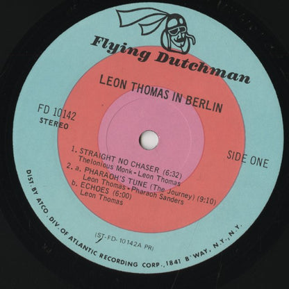 Leon Thomas / レオン・トーマス / In Berlin (FD10142)