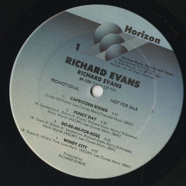 Richard Evans / リチャード・エヴァンス / Richard Evans (1979) (SP735)