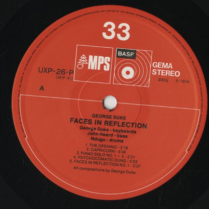 George Duke / ジョージ・デューク / Faces In Reflection (UXP26P)