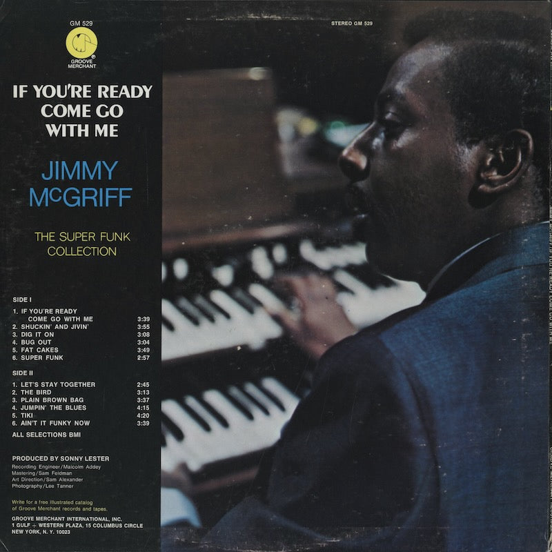 Jimmy McGriff / ジミー・マクグリフ / If You're Ready Come Go With Me (GM 529)