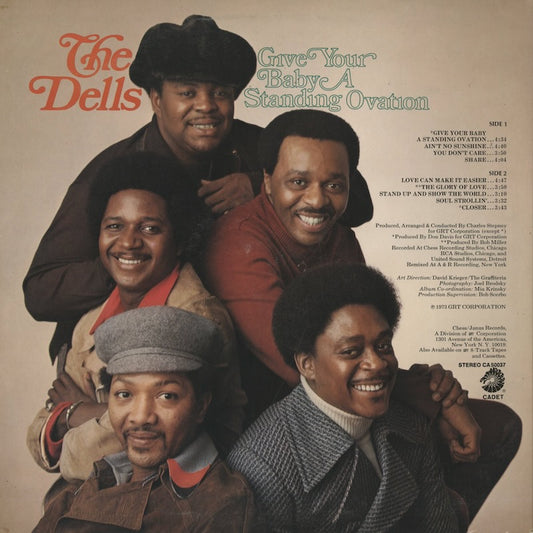 The Dells - Give Your Baby A Standing Ovation (CA 50037) LP 1973 US Cadet｜中古LP