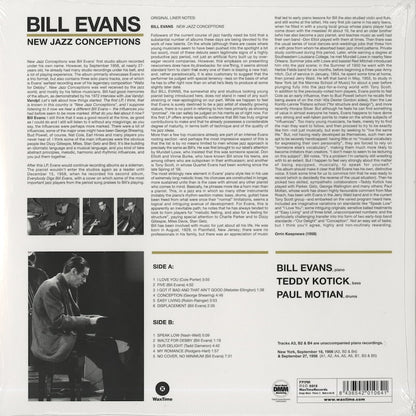 Bill Evans / ビル・エヴァンス / New Jazz Conceptions - 180g
